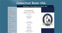 Desktop Screenshot of ctboxerclub.com